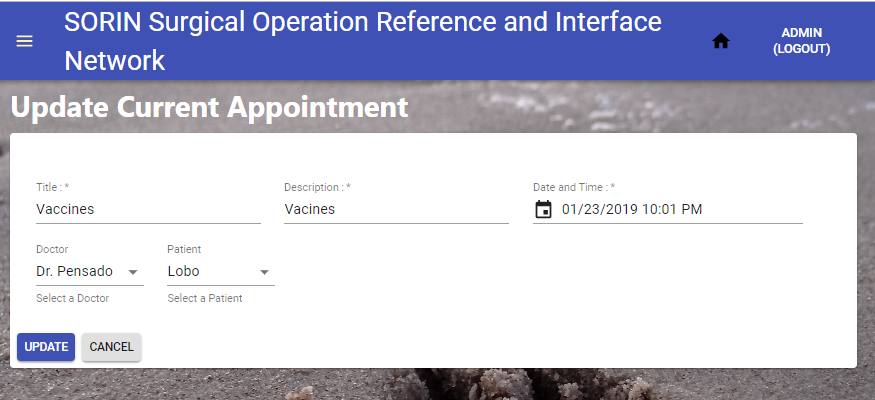 appointment